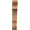 Ekena Millwork Balboa Slat Rough Sawn Bracket, Western Red Cedar, 6"W x 30"D x 38"H BKT06X30X38BOA06RWR - alternate 2